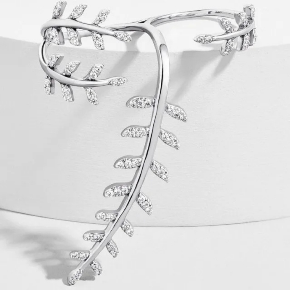 BaubleBar Peacemaker Double Ring in Silver